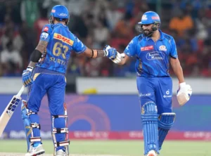 Mumbai Indians in the IPL 2025.