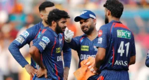 Lucknow Super Giants eliminated from IPL 2025 after SRH defeat.