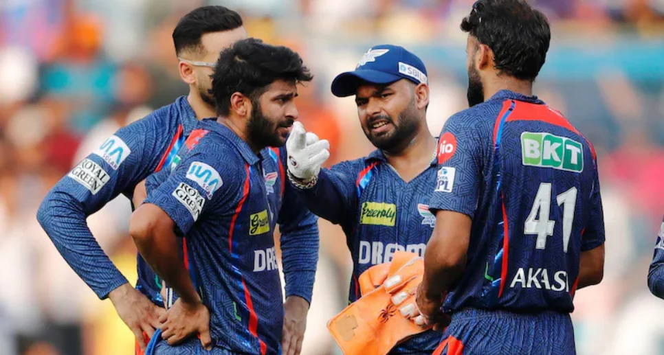 Lucknow Super Giants eliminated from IPL 2025 after SRH defeat.