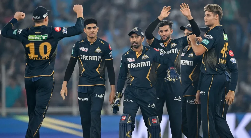 After Match 58, Gujarat Titans lead IPL 2025 with 16 points and strong momentum.