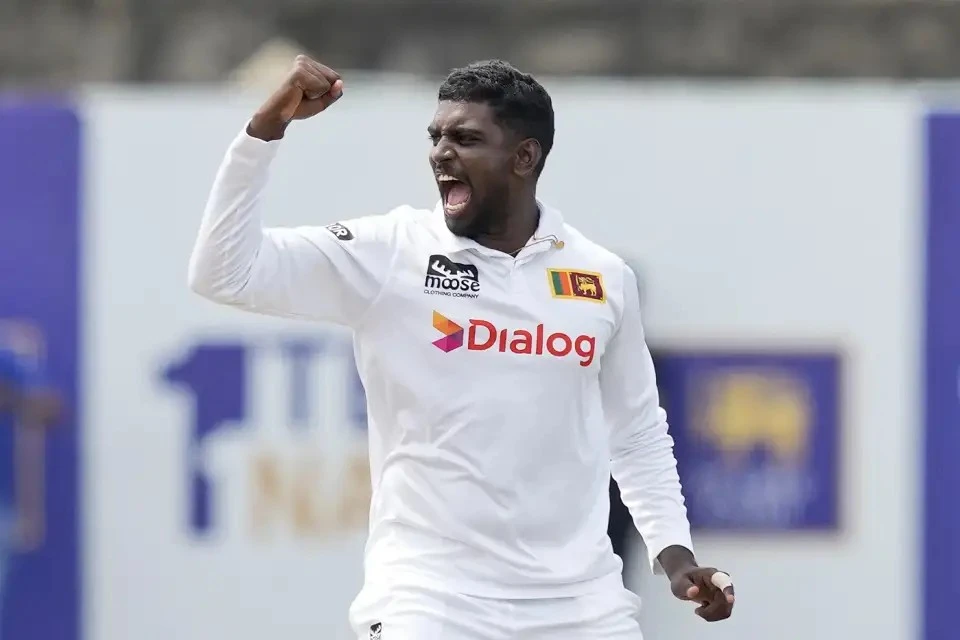 Nishan Peiris picked up 6 wickets.