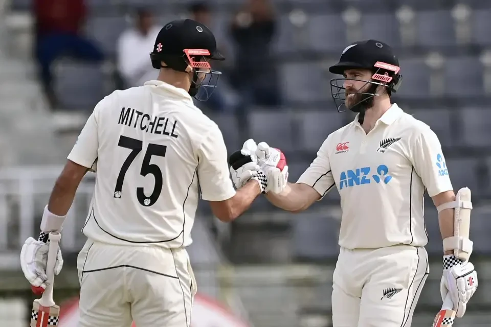 Daryl Mitchell and Kane Williamson played in contrasting manner.