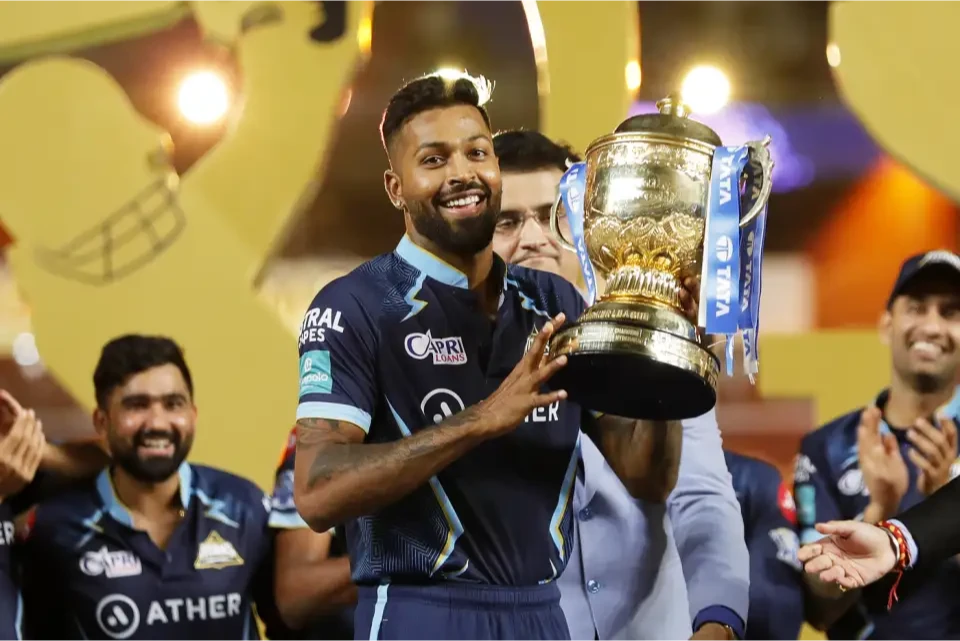 Hardik Pandya helped the team win the title and received the POTM award.