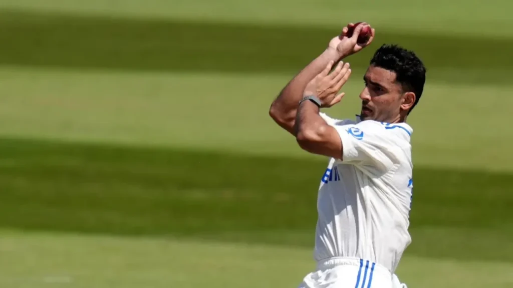 Anshul Kamboj has the best chance of representing India in the test match.