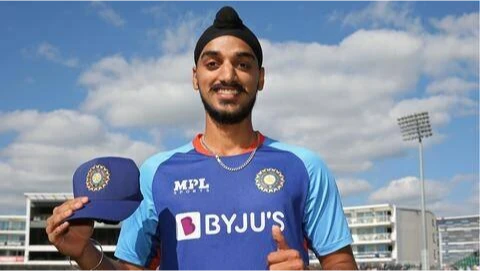 Arshdeep Singh got his first India cap.