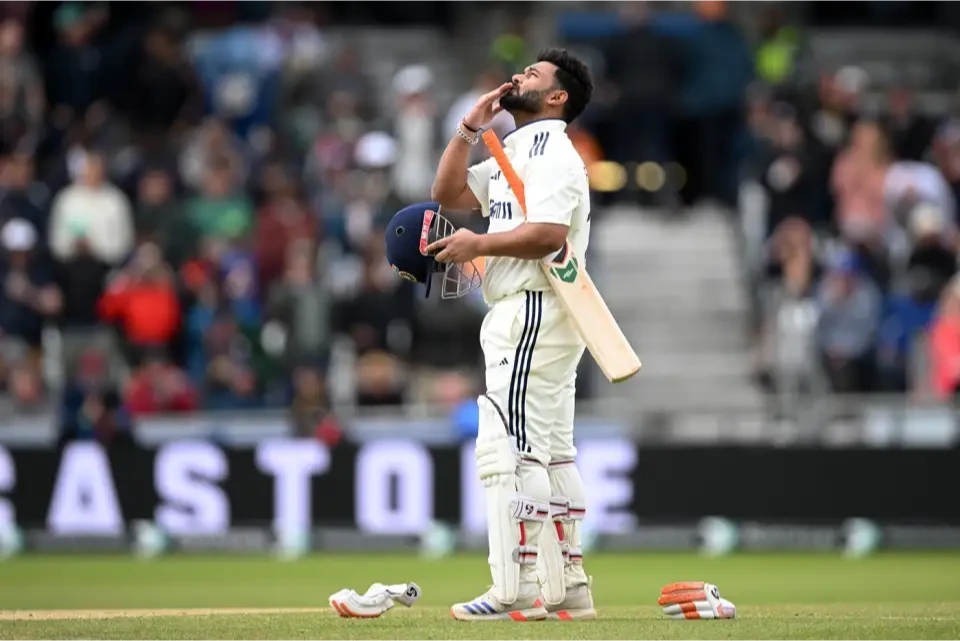 It was a typical century for Rishabh Pant.