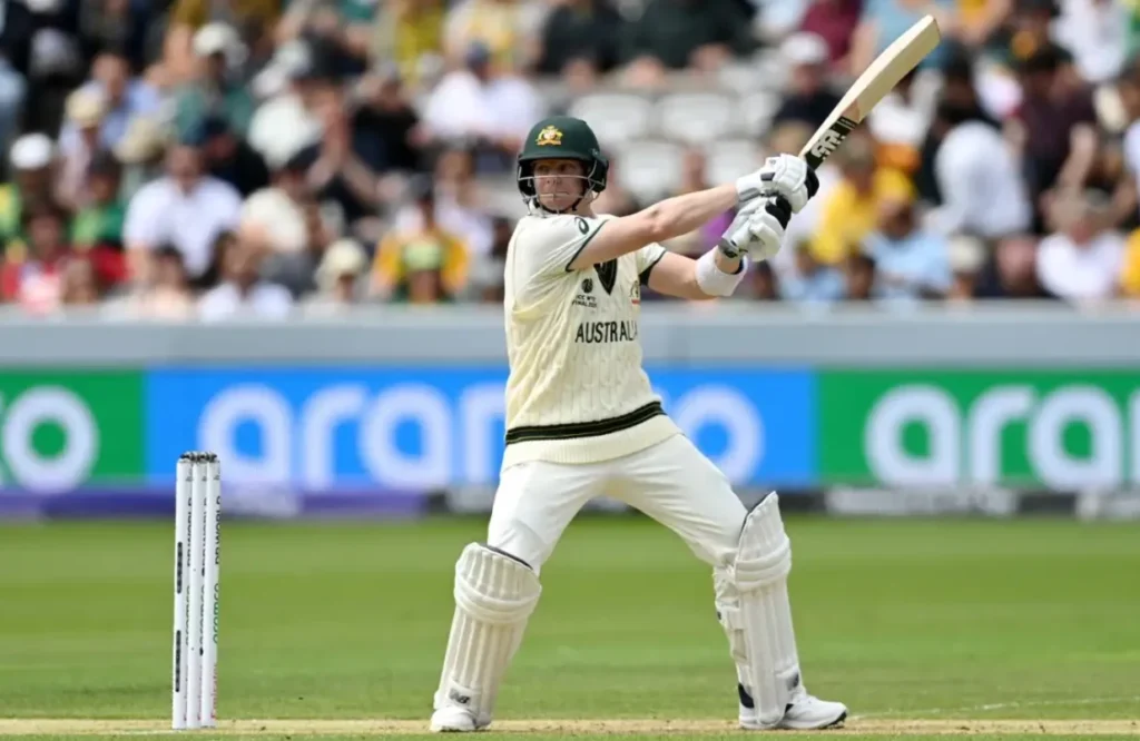 Steve Smith in the WTC Finals against South Africa.