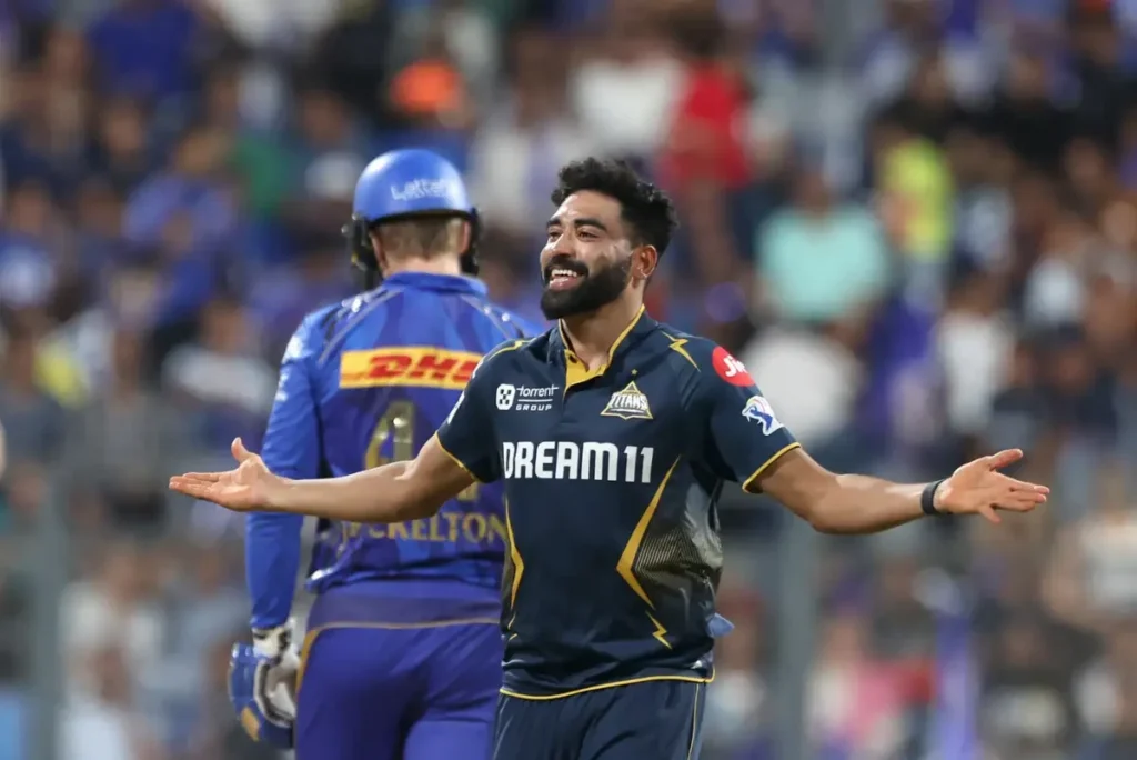 Mohammad Siraj made the most spot kicks and took home the Green Dot Balls of the Season award.
