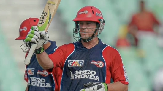 AB de Villiers during the IPL 2009 season.