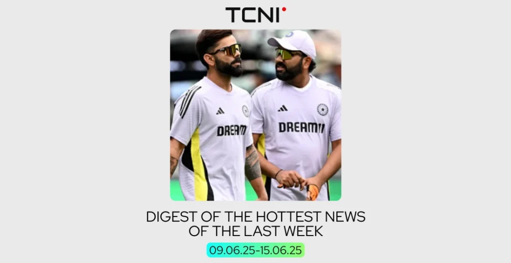 Digest of the most interesting cricket news of the past week as of June 15, 2025.