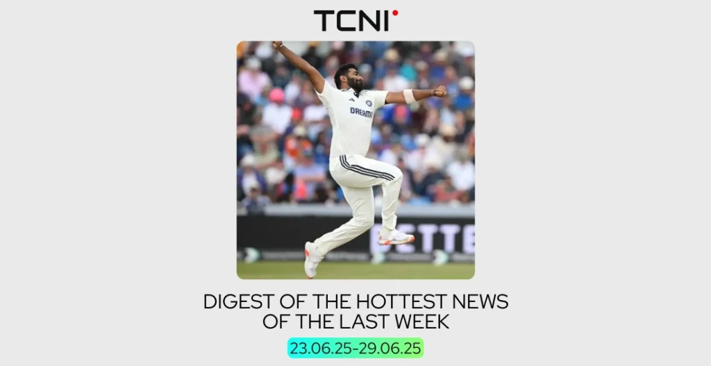 Cricket news highlights from the past week as of June 29, 2025.