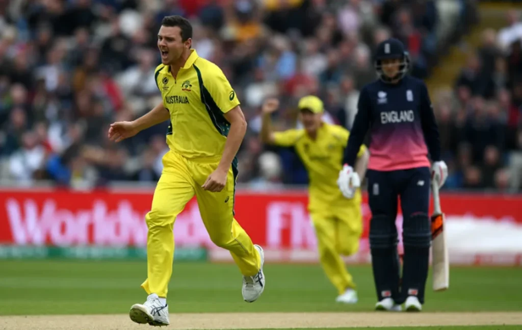 Josh Hazlewood finished with the figures of 2/50 in 9 overs.