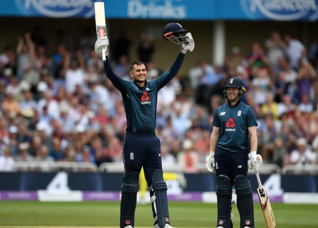 Alex Hales scored 147 runs off 92 balls.