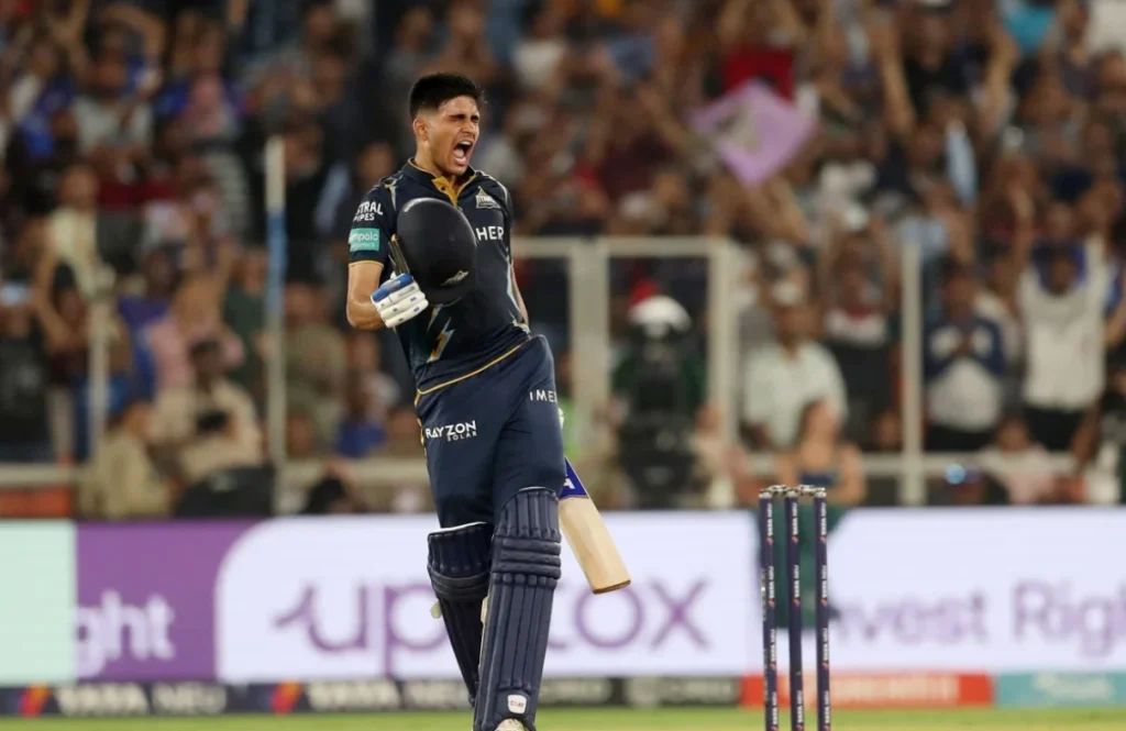 Shubman Gill in the IPL 2023 Qualifier-2.