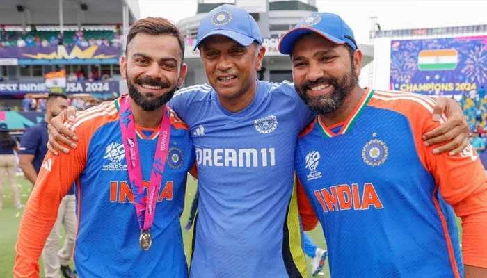Virat Kohli, Rahul Dravid, and Rohit Sharma ended the season.