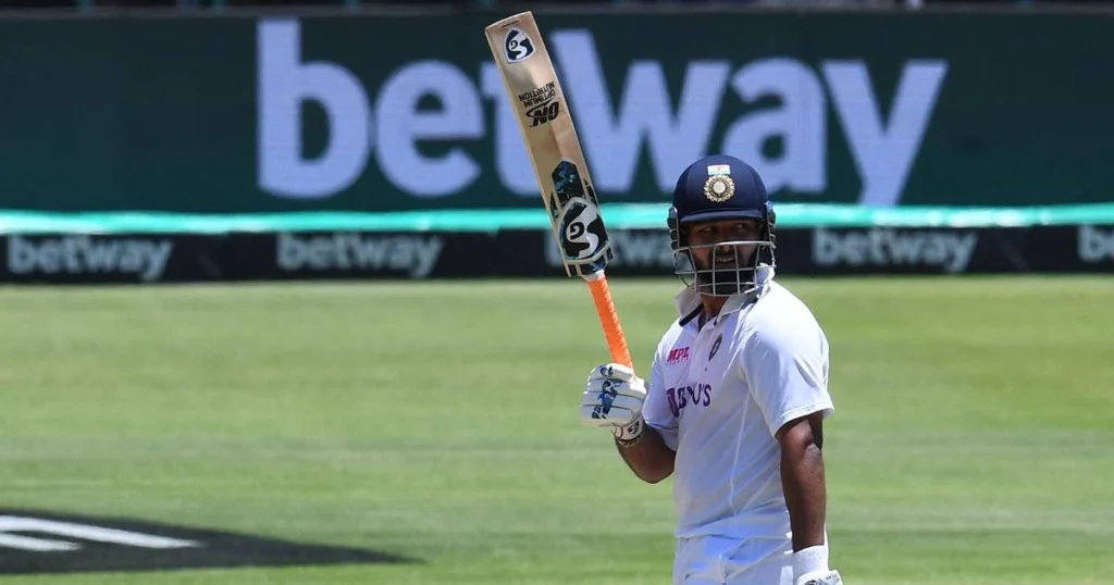 Rishabh Pant scored a century against South Africa.
