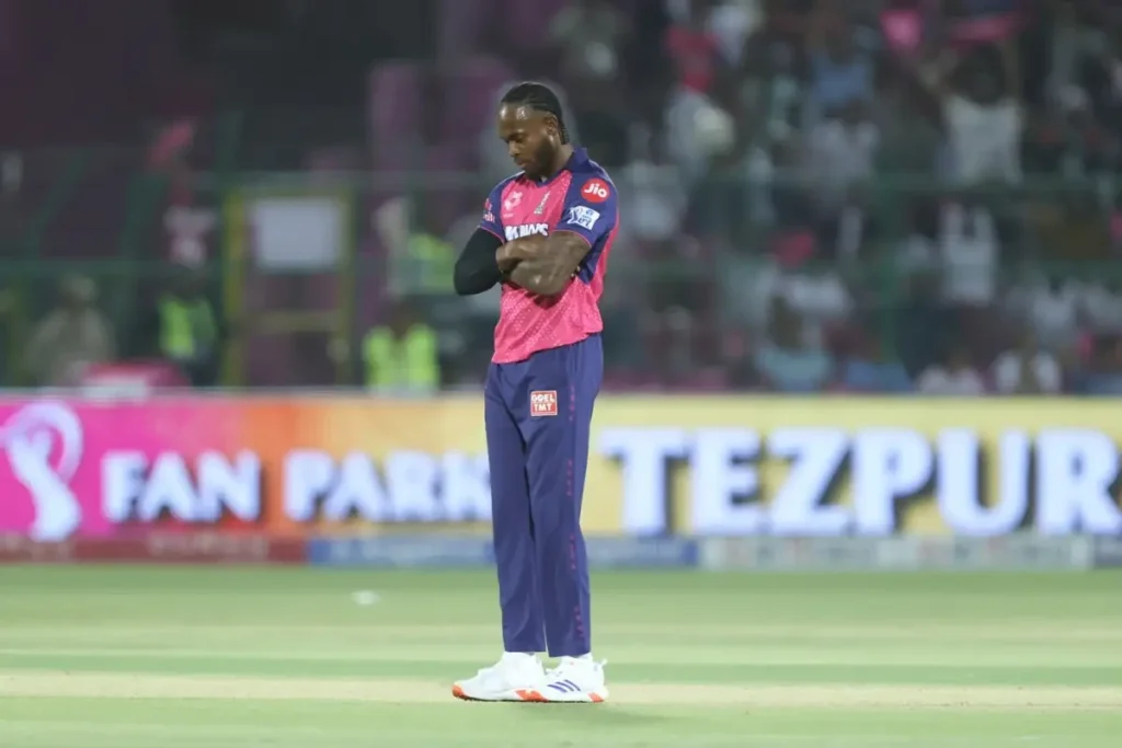 The Rajasthan Royals' hopes pinned on Jofra Archer did not come to fruition.