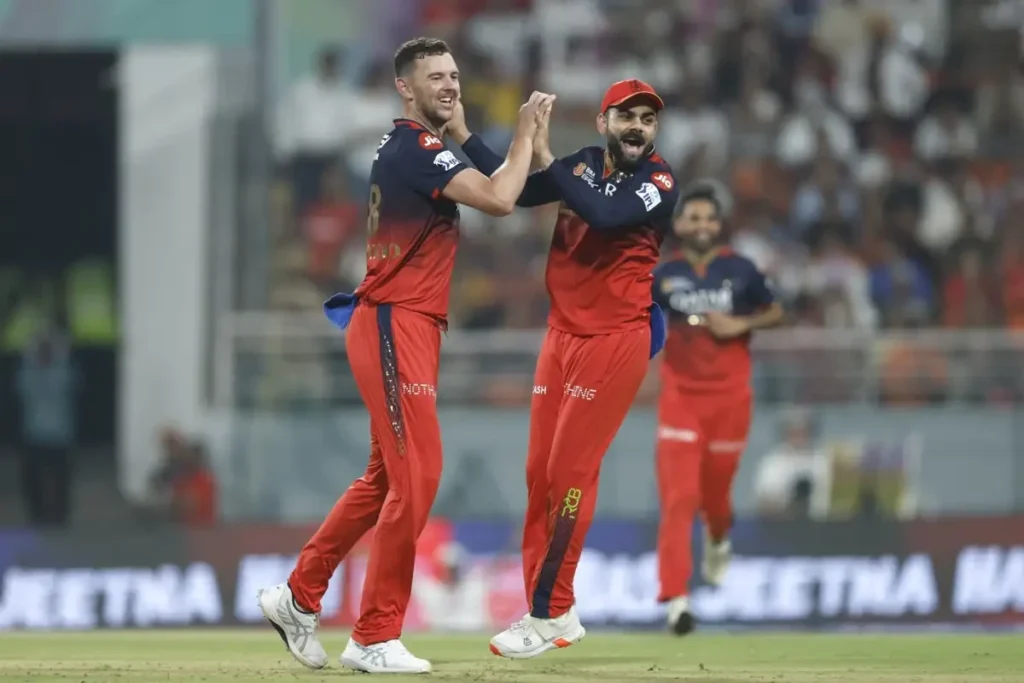 Josh Hazlewood strengthened the RCB team and played an important role.