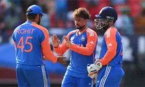 India defeated England by 68 runs in the 2024 T20 World Cup Semi-Finals.