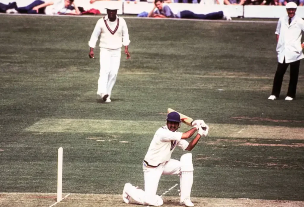 Kris Srikkanth scored 38 runs off 57 balls.