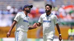 Is Mohammed Siraj the right partner for Bumrah in the game.