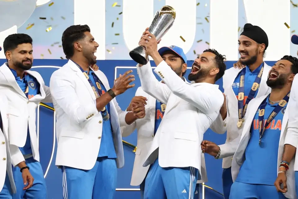 Virat Kohli's play and hard work helped Team India got the Champions Trophy.
