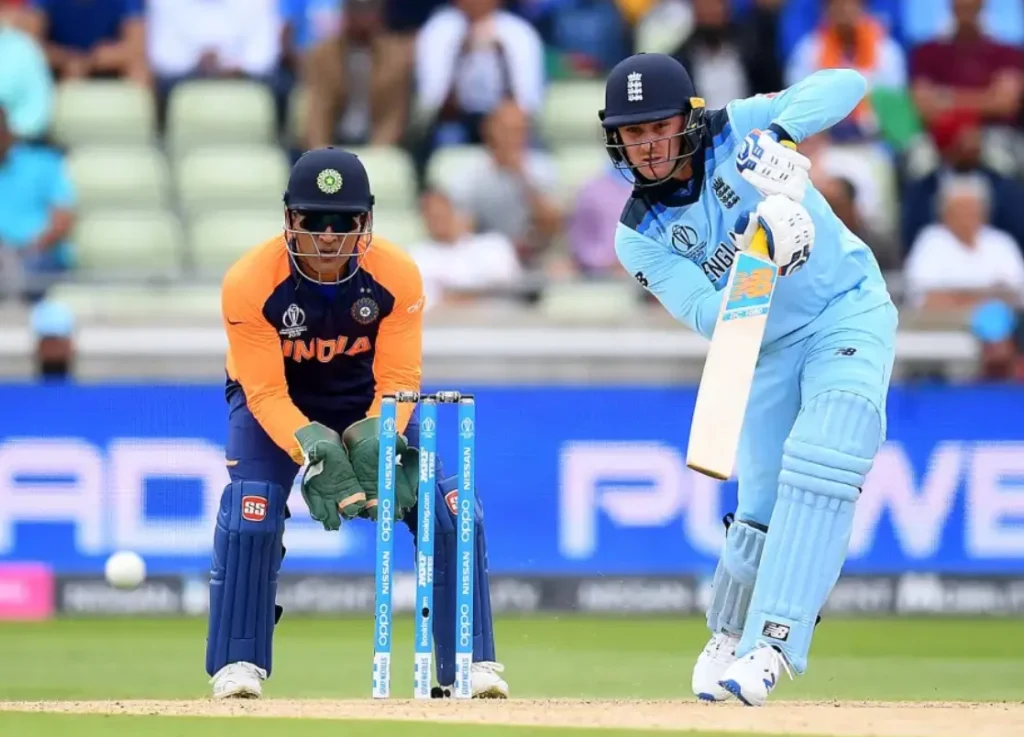 Jason Roy scored 66 runs off 57 balls.