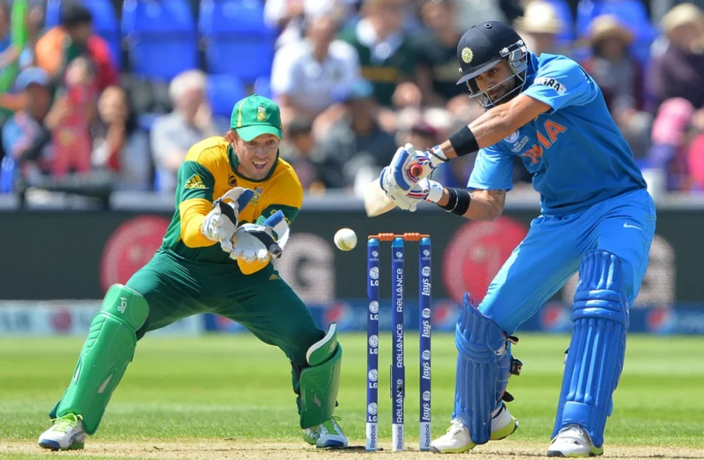 Virat Kohli scored 31 runs off 41 balls.