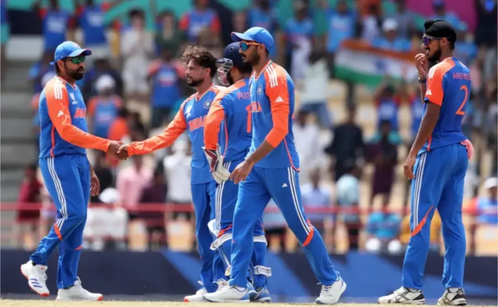 India defeated Australia by 24 runs.