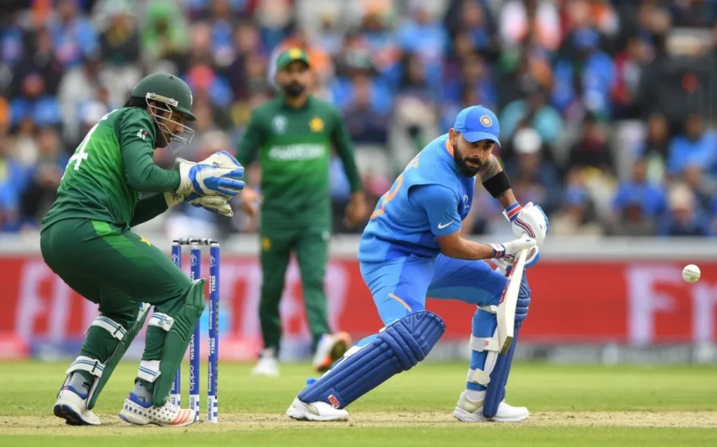 Virat Kohli scored 77 runs off 65 balls.