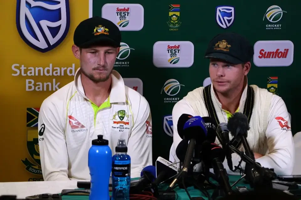 Steven Smith and Cameron Bancroft accept the ball tampering.