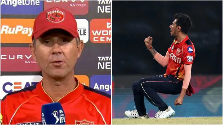 Ricky Ponting in the post-match interview.