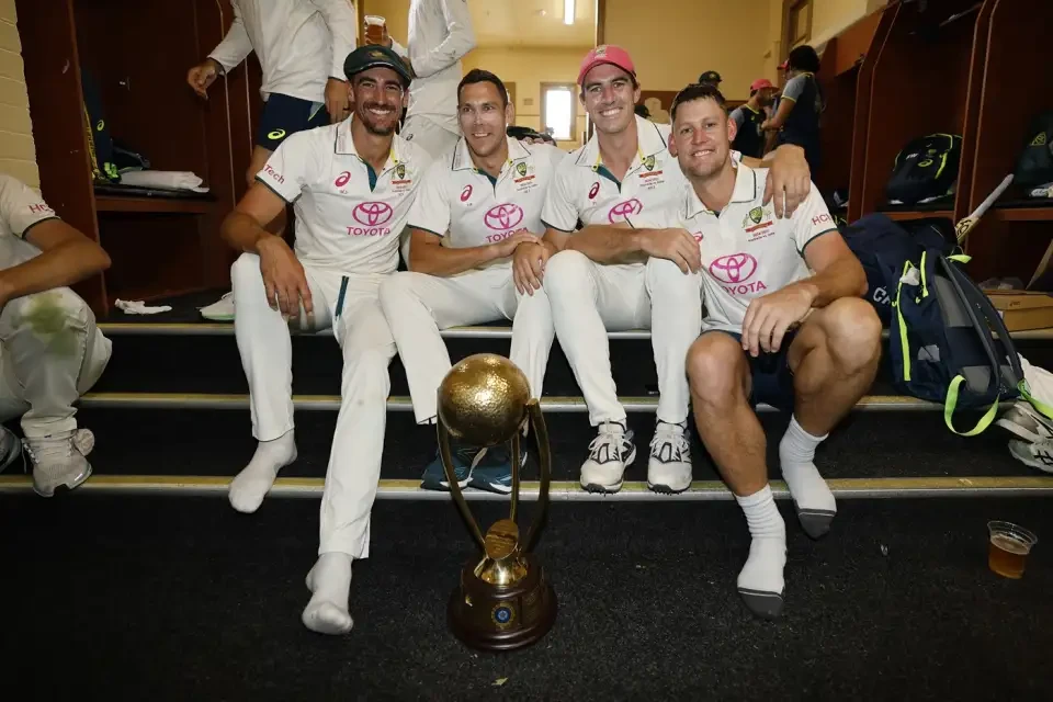 Australia rejoices after the SCG Test win.