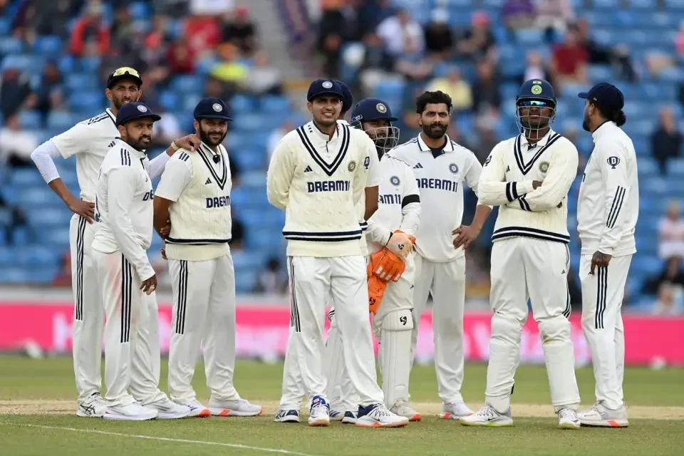 The Indian team requested a review, but the decision was not in their favor.