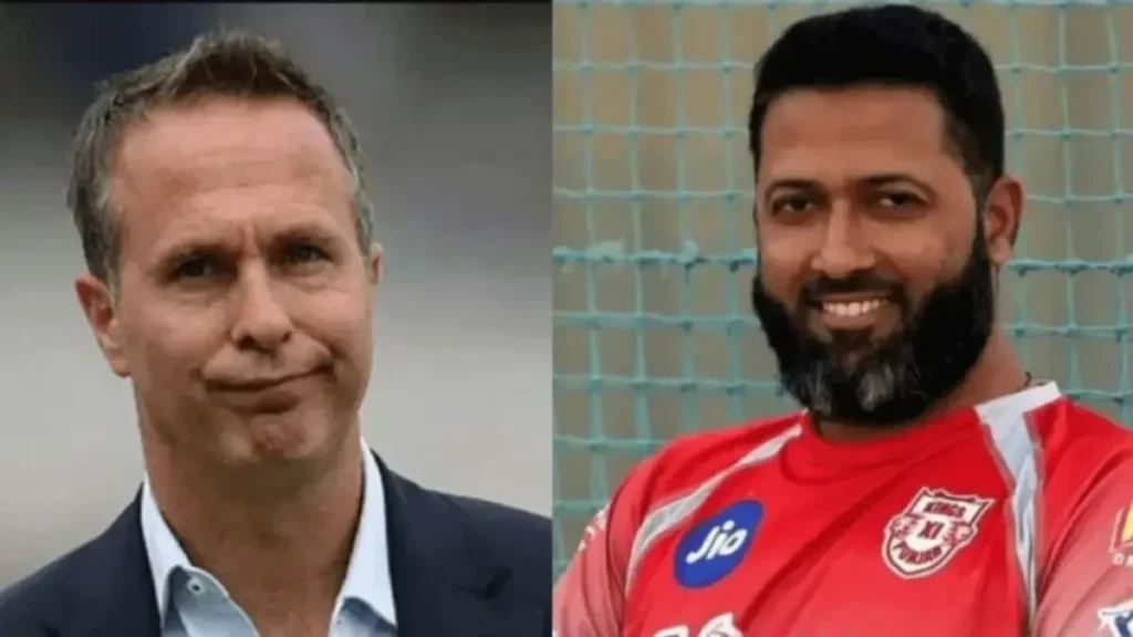 Michael Vaughan and Wasim Jaffer, the Twitter banter stars.