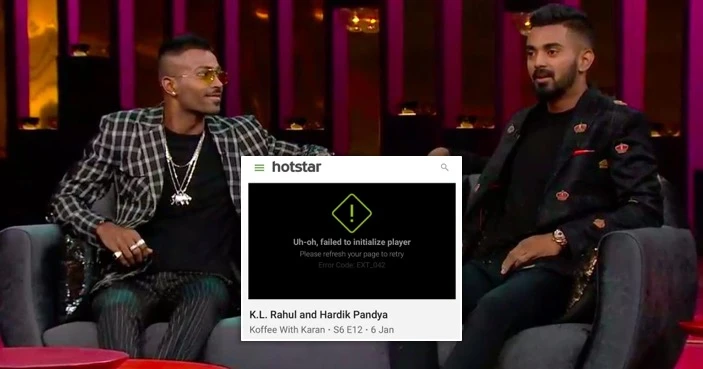 Koffee with Karan episode removed from Hotstar.