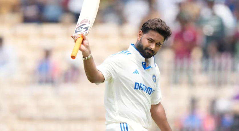 Rishabh Pant in the Test Format.