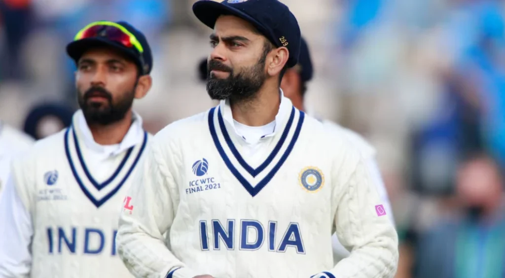 Virat Kohli for the Indian Team in the Test Format.