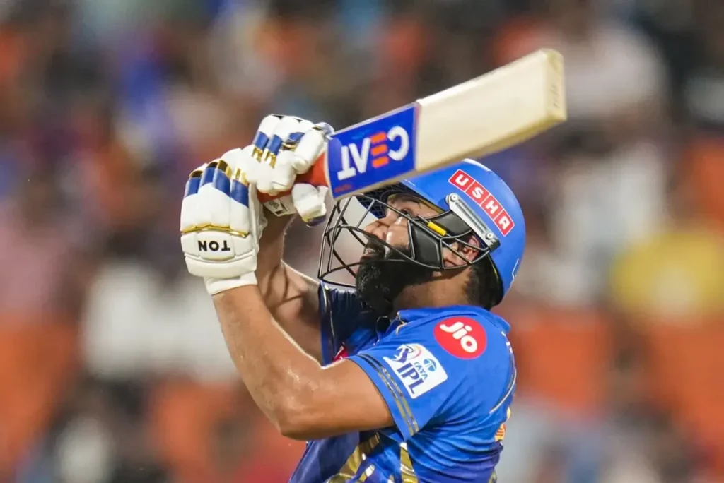 Rohit Sharma is a strong player who bats without hesitation.