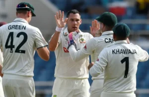 Australia's victory in the Kingston Test.