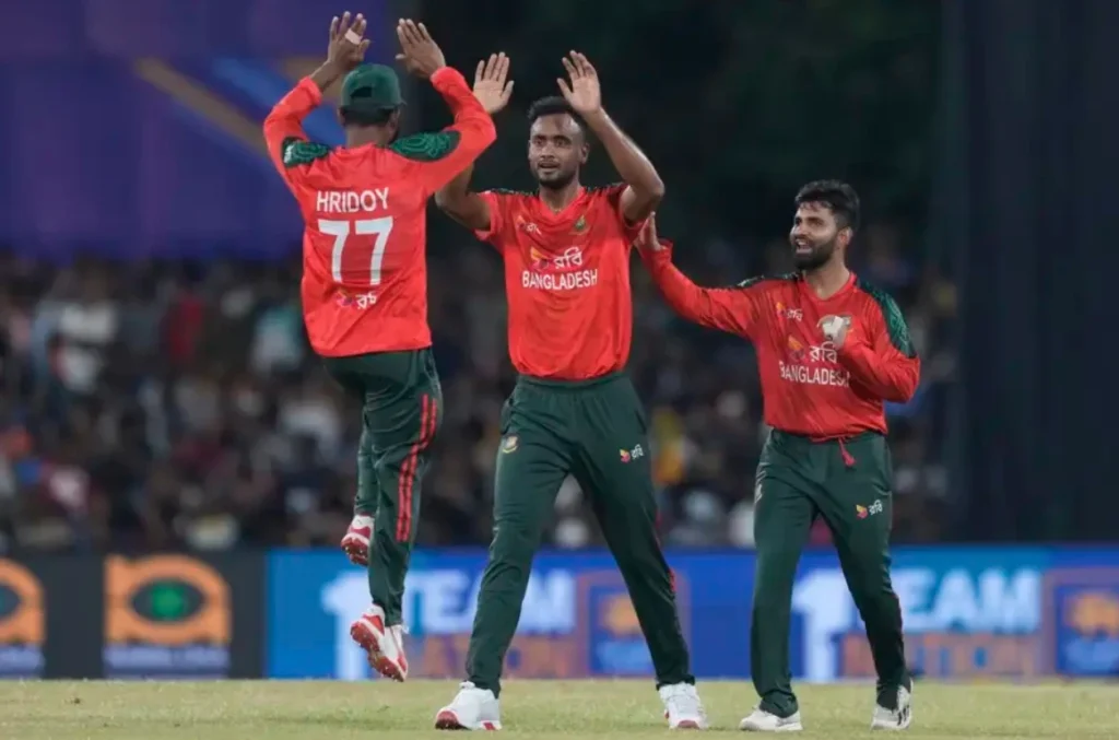The Bangladesh team managed to equalize the score in the series of matches against Sri Lanka.