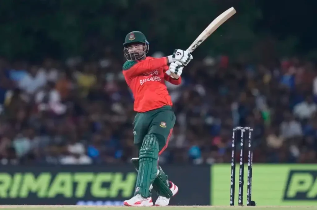 Litton Das scored 76 runs off 50 balls.