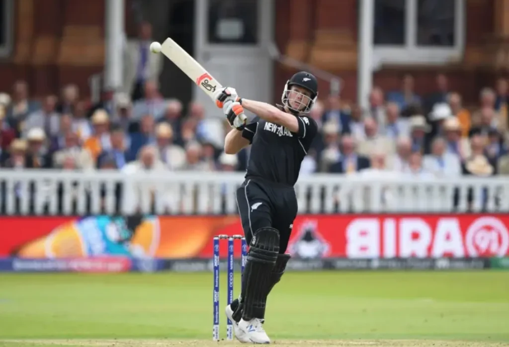 James Neesham made 19 runs off 25 balls.