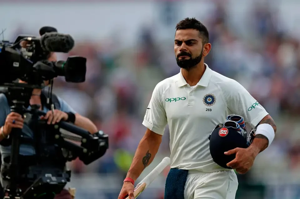 Captain Kohli didn't get support from the other batsmen.