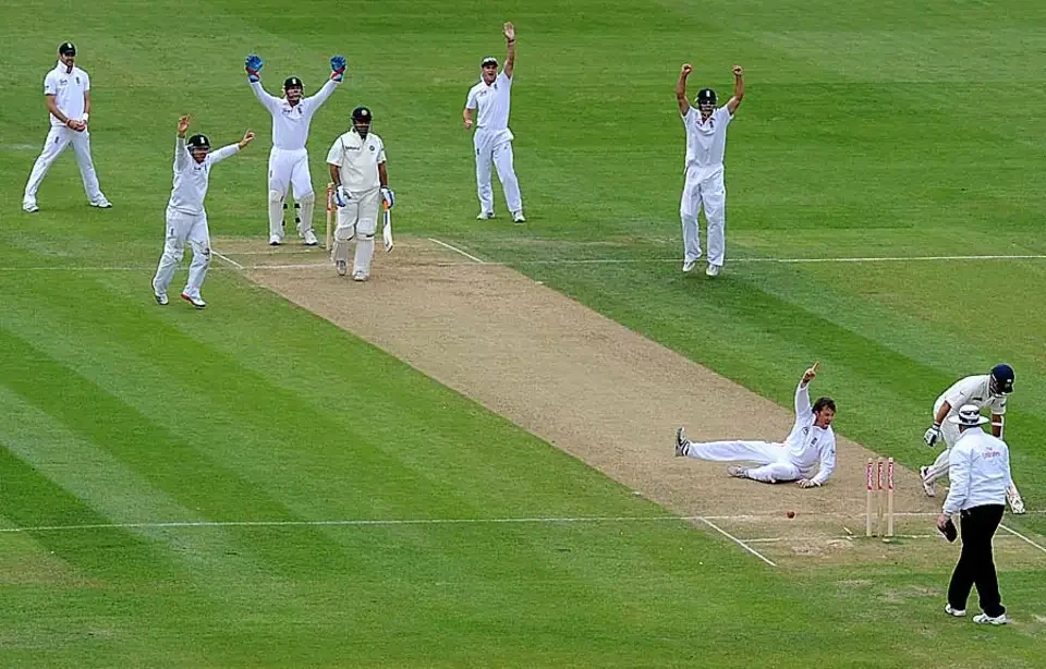 India had a long way to score England's massive lead.
