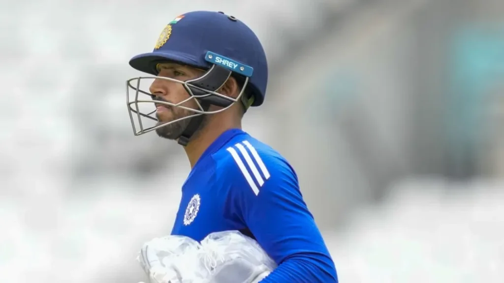 Jurel took the gloves for India in the fourth Test.