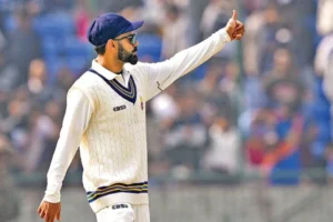 Virat Kohli during the Ranji Trophy 2024-25.