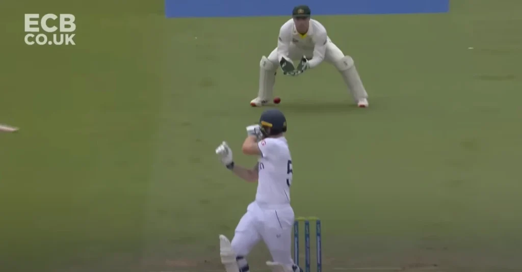 Stokes swings and misses the bat as well as the ball.