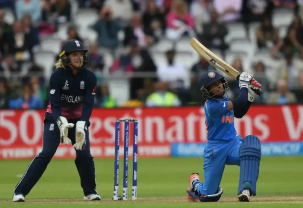 Punam Raut scored 86 runs off 115 balls in the match.