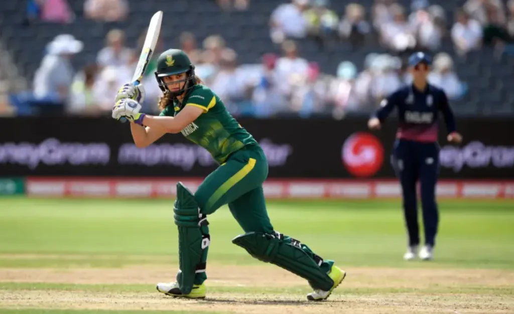 Laura Wolvaardt scored 66 runs off 100 balls.